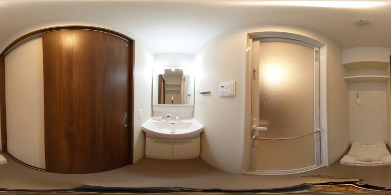 パノラマ画像洗面所