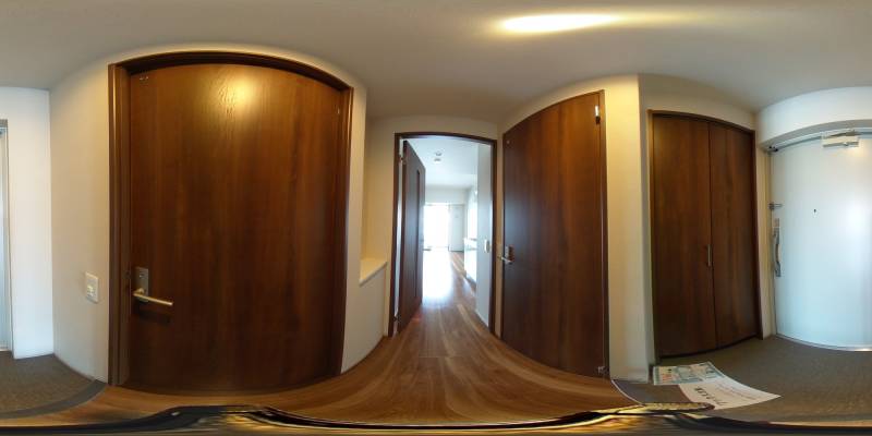 パノラマ画像玄関