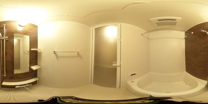 パノラマ画像バスルーム