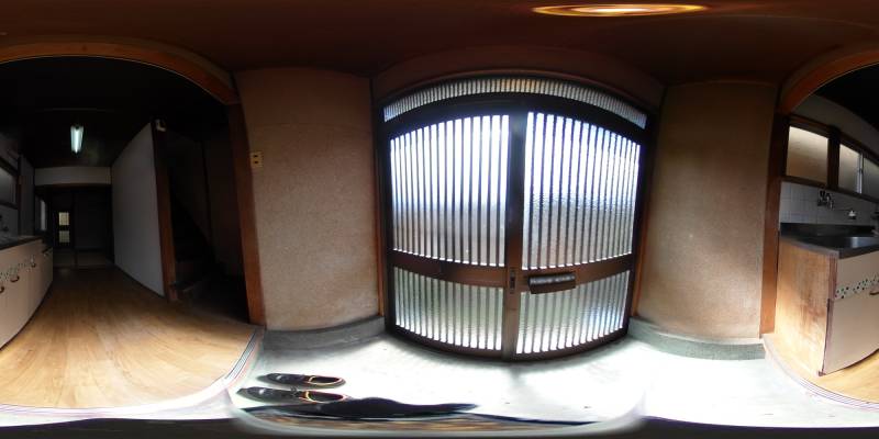 パノラマ画像玄関