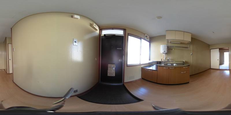 パノラマ画像玄関