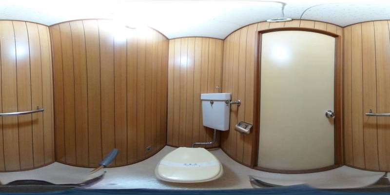 パノラマ画像トイレ