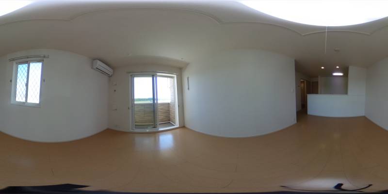 パノラマ画像リビング