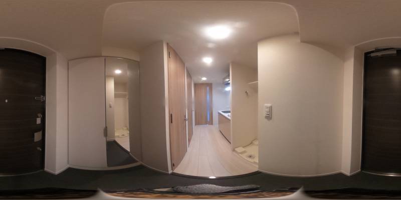 パノラマ画像玄関