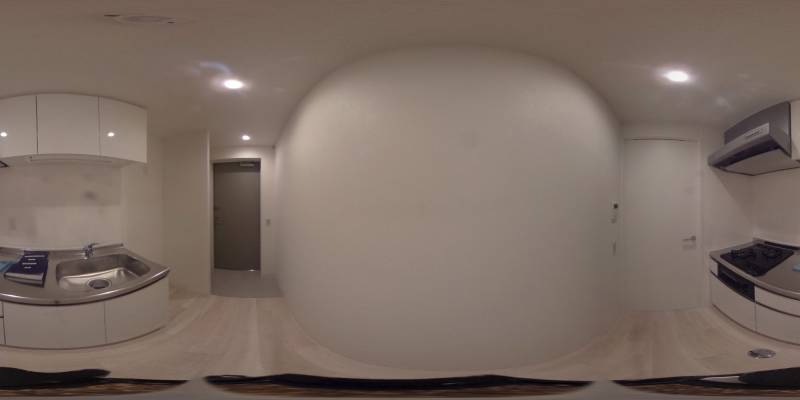 パノラマ画像キッチン