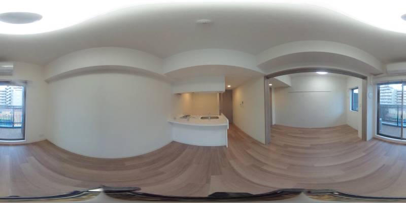 パノラマ画像洋室