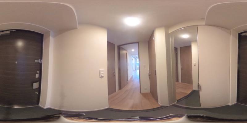 パノラマ画像玄関