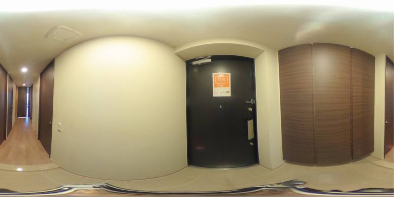 パノラマ画像玄関