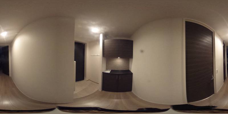 パノラマ画像玄関