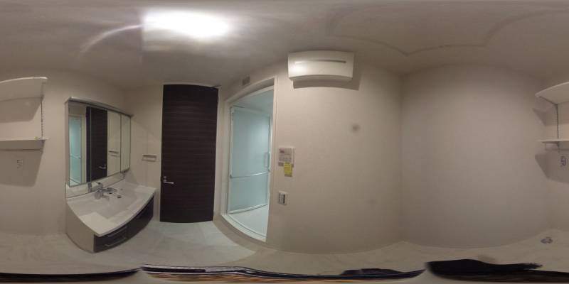 パノラマ画像洗面所