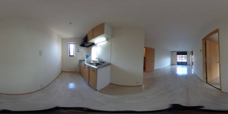 パノラマ画像洋室