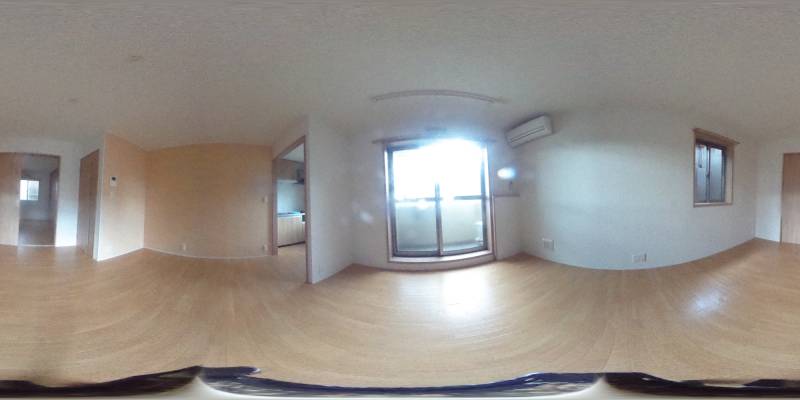 パノラマ画像リビング