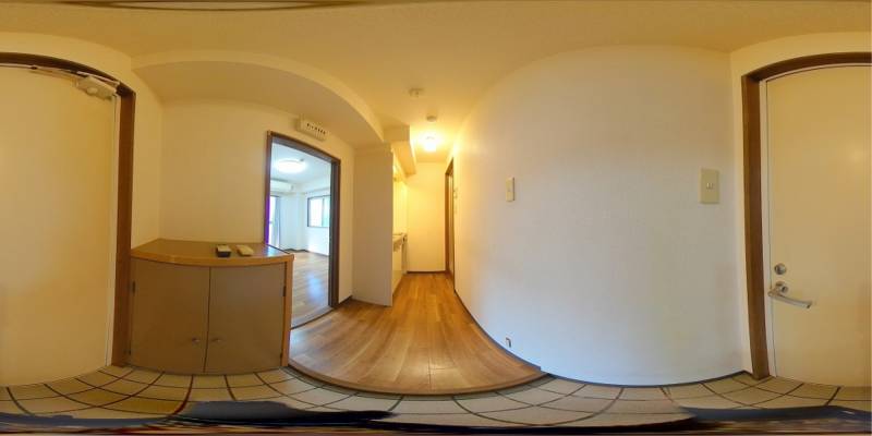 パノラマ画像玄関