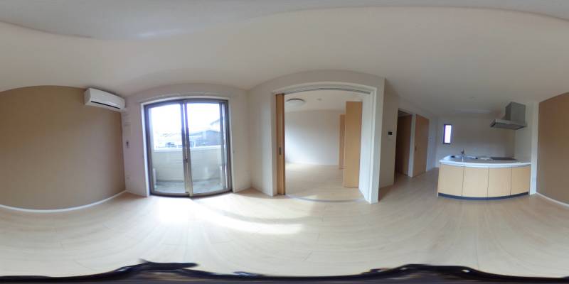 パノラマ画像洋室