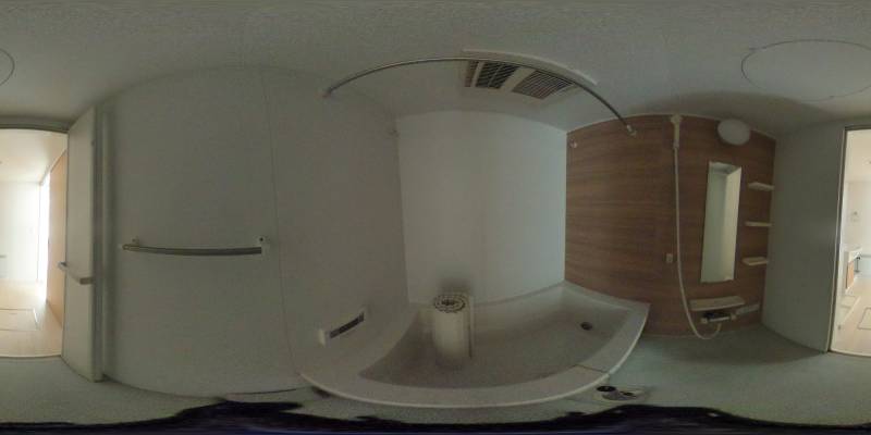 パノラマ画像バスルーム