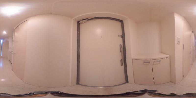 パノラマ画像玄関