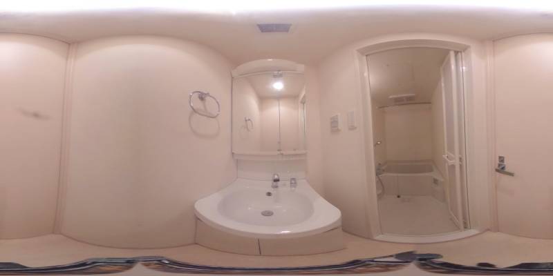 パノラマ画像洗面所