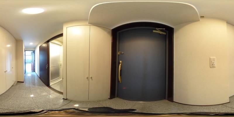 パノラマ画像玄関