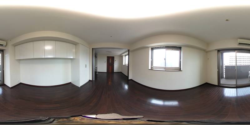 パノラマ画像洋室