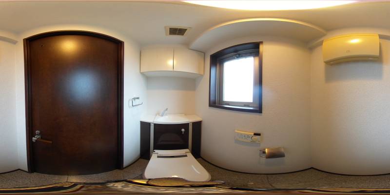 パノラマ画像トイレ