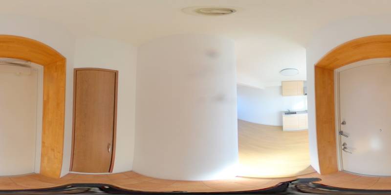 パノラマ画像玄関