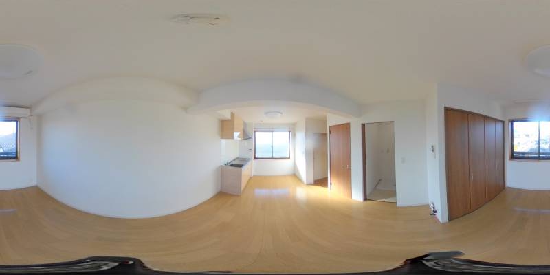 パノラマ画像洋室