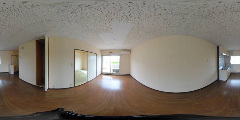 パノラマ画像リビング