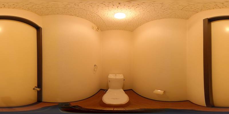 パノラマ画像トイレ