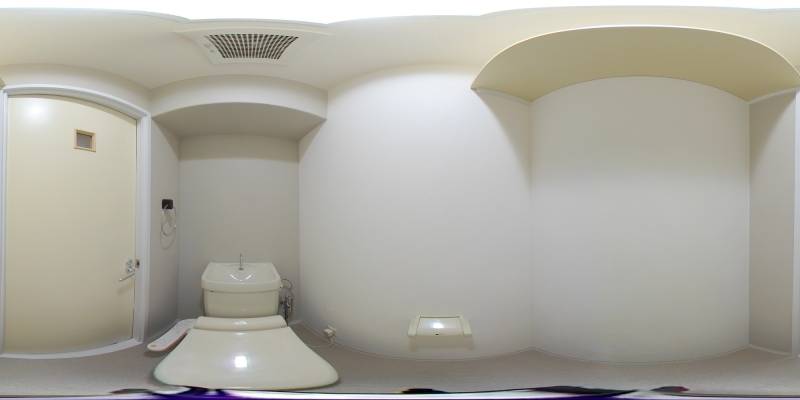 パノラマ画像トイレ