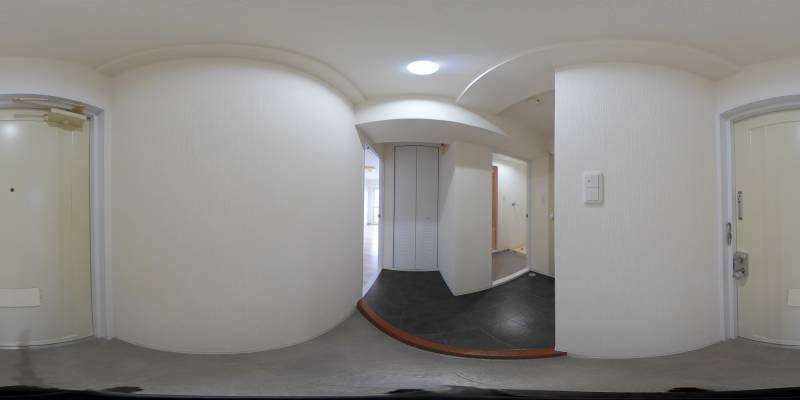 パノラマ画像玄関