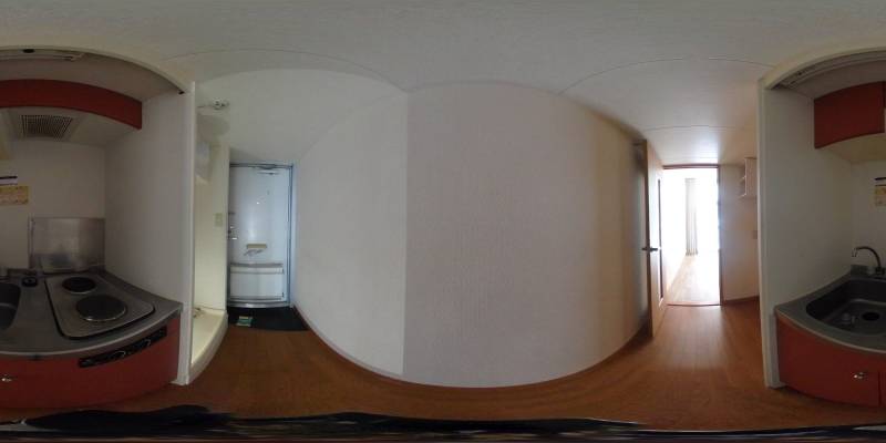 パノラマ画像キッチン