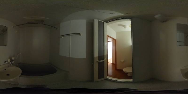 パノラマ画像バスルーム