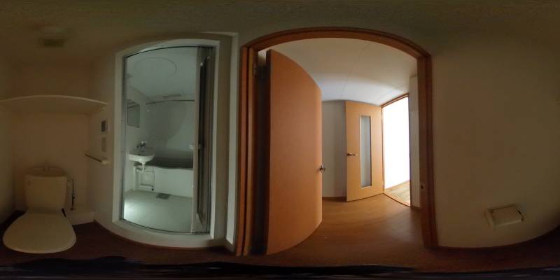 パノラマ画像トイレ