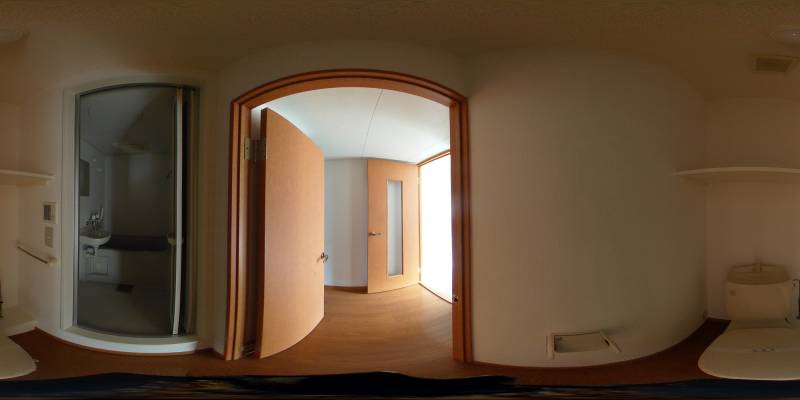 パノラマ画像トイレ