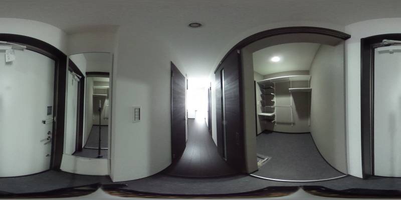 パノラマ画像玄関