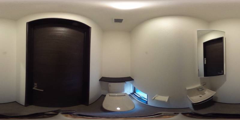 パノラマ画像トイレ