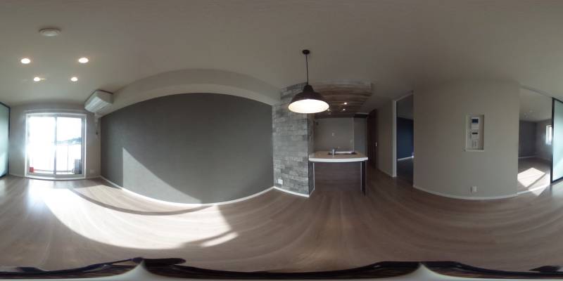 パノラマ画像リビング