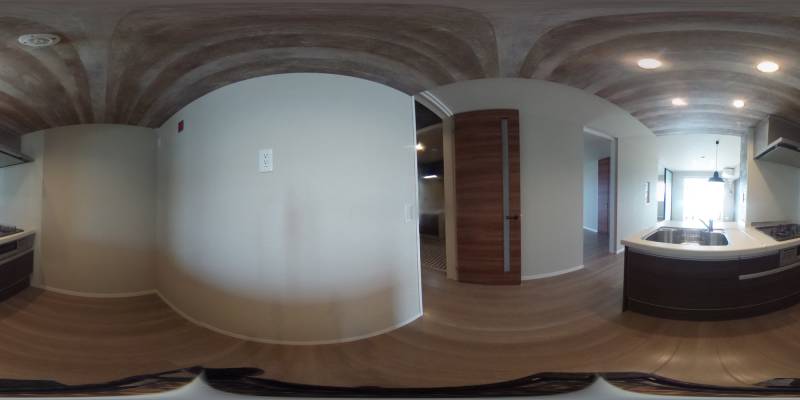 パノラマ画像キッチン