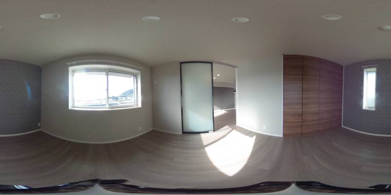 パノラマ画像洋室