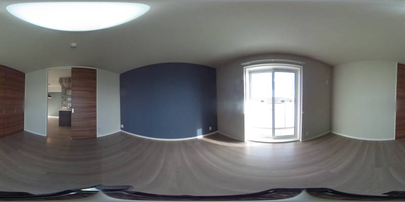 パノラマ画像洋室