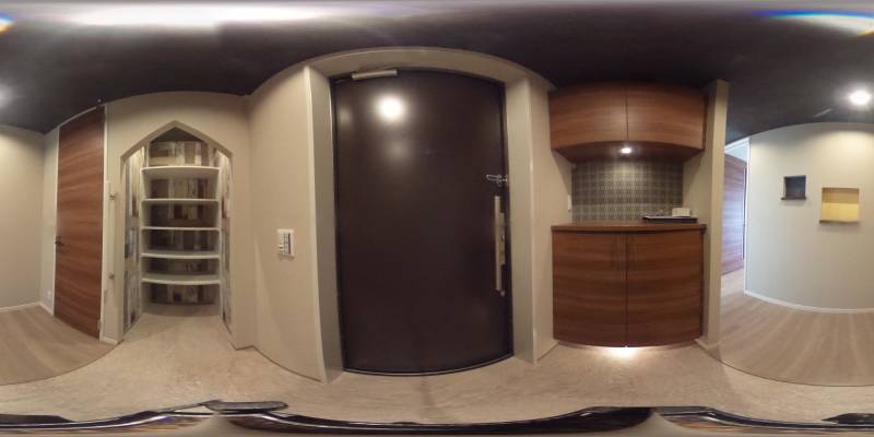 パノラマ画像玄関