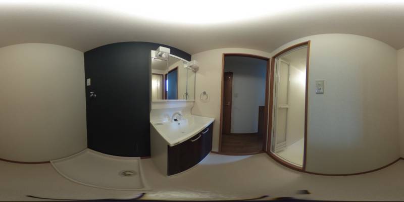 パノラマ画像洗面所