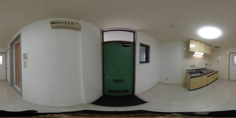 パノラマ画像玄関