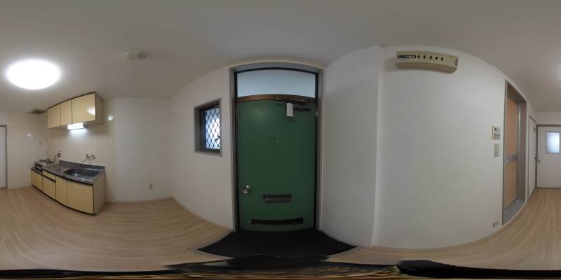 パノラマ画像玄関
