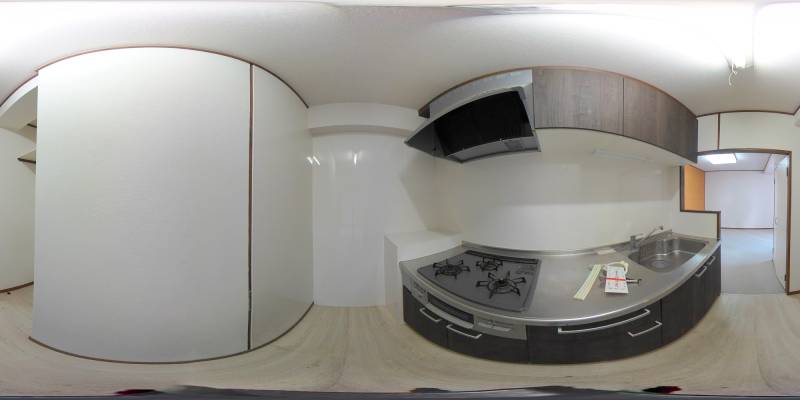 パノラマ画像キッチン