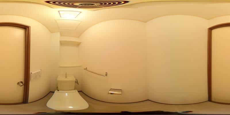 パノラマ画像トイレ