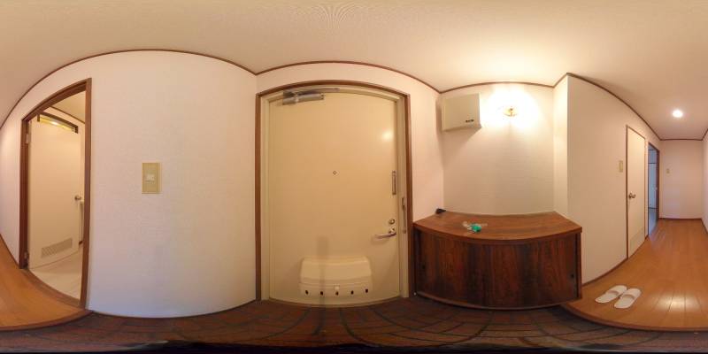 パノラマ画像玄関