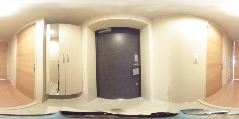 パノラマ画像玄関