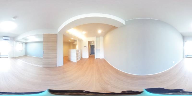 パノラマ画像リビング