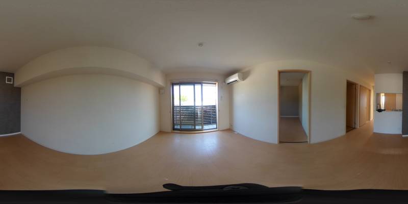 パノラマ画像リビング